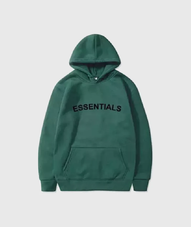 Essentials Oversized Hoodie Green Essentials Oversized Hoodie Green