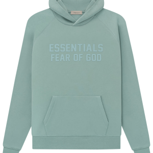 Mint Blue Essentials Hoodie
