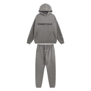 Dark Grey Essentials Tracksuit