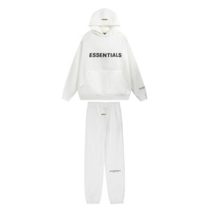 Essentials Tracksuit (White)
