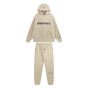 Ligth Brown Essentials Tracksuit